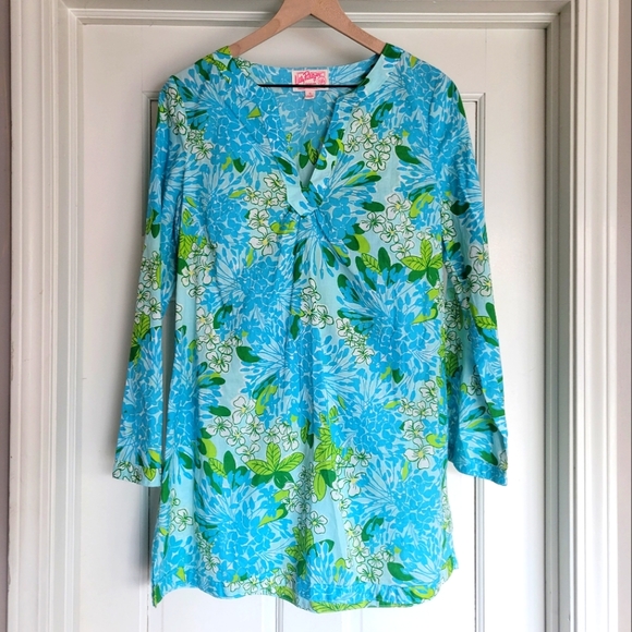 Lilly Pulitzer Tops - Vintage White Label Lilly Pulitzer Tunic Small